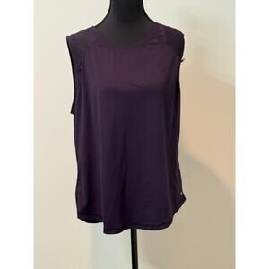 90 Degrees by Reflex Power Tank Tennis Top in Purple